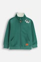 Coccodrillo bluza dziecięca bawełna zielony ZC5132201YBK