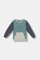 United Colors of Benetton bluza dziecięca wzorzyste turkusowy 3EB5G10KS.P.Seasonal