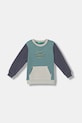 United Colors of Benetton bluza dziecięca wzorzyste turkusowy 3EB5G10KS.P.Seasonal