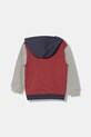 Detská mikina United Colors of Benetton 3EB5G5043.P.Seasonal červená AW25