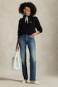 Odzież Polo Ralph Lauren bluza 211971691 czarny
