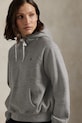 Polo Ralph Lauren bluza z kapturem damska szary 211971698