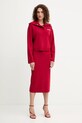 Pulover Patrizia Pepe 8K0307.K266 rdeča AW25