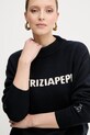 Patrizia Pepe sweter wełniany granatowy 8K0335.K282