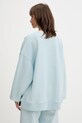 Odzież Rotate bluza bawełniana 114376184 niebieski