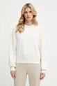 Calvin Klein bluza bawełniana aplikacja beżowy LV044C209G