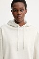 Βαμβακερή μπλούζα Calvin Klein μπεζ LV044C210G