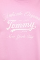 Бавовняна кофта Tommy Jeans DW0DW20942 рожевий