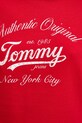 Памучен суичър Tommy Jeans DW0DW20942 червен