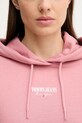 Tommy Jeans bluza bawełniana różowy DW0DW20943