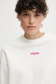Îmbrăcăminte Tommy Jeans hanorac de bumbac DW0DW20947 alb