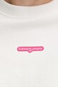 Tommy Jeans hanorac de bumbac alb DW0DW20947