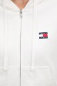 Tommy Jeans pamut melegítőfelső DW0DW21147 fehér