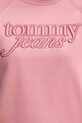 Tommy Jeans bluza pomarańczowy DW0DW21196
