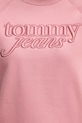 Tommy Jeans bluza pomarańczowy DW0DW21196