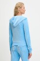 Ruházat Juicy Couture felső HERITAGE ROBYN HOODIE JCSEBJ007 kék