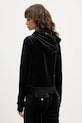 Îmbrăcăminte Juicy Couture bluză HERITAGE ROBYN HOODIE JCSEBJ007G negru