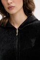 Juicy Couture bluza HERITAGE ROBYN HOODIE JCSEBJ007G czarny