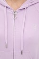 Juicy Couture felső SINGLE JERSEY OLA HOODIE JCWAS125310 lila