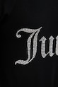 Juicy Couture bluză SINGLE JERSEY OLA HOODIE JCWAS125310 negru
