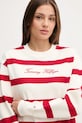 Tommy Hilfiger bluză alb WW0WW45743