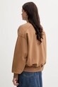 Odzież Tommy Hilfiger bluza bawełniana WW0WW45753 brązowy