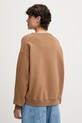 Tommy Hilfiger bluza bawełniana WW0WW45754 brązowy AW25