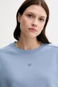Tommy Hilfiger bluza bawełniana niebieski WW0WW45754