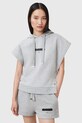 AllSaints felső SORRI pamut szürke W093JC