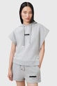 Кофта AllSaints SORRI з капюшоном сірий W093JC