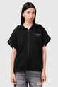 AllSaints bluza bawełniana AROMA czarny W134JC