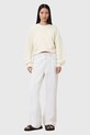 AllSaints bluza bawełniana MIRA W214JC beżowy