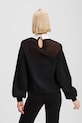 Бавовняна кофта Karl Lagerfeld A3W20002 чорний AW25