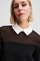 Îmbrăcăminte Karl Lagerfeld hanorac de bumbac A3W20002 negru