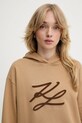 Karl Lagerfeld bluză bej A3W20008