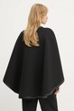 Odzież Karl Lagerfeld poncho A3W20016 czarny