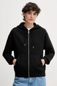 Кофта Calvin Klein Jeans з капюшоном чорний LV047B237G