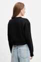 Îmbrăcăminte Calvin Klein Jeans hanorac de bumbac LV047C911G negru