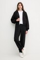 Calvin Klein Jeans bluza bawełniana LV047C216G czarny AW25