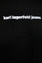Karl Lagerfeld Jeans hanorac de bumbac A3W20038 negru