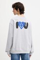 Îmbrăcăminte Hugo Blue hanorac de bumbac 50545052 gri