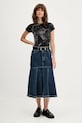 Hugo Blue t-shirt 50552585 czarny AW25