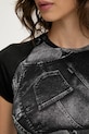 Hugo Blue t-shirt 50552585 czarny