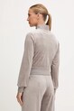 Oblečenie Velúrová mikina Guess COUTURE V3BQ22.K0232 béžová