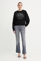 Guess bluza 4G W5YQ07.KB681 czarny AW25