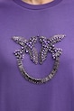 Pinko bluza bawełniana 100534.A2RO fioletowy