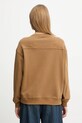Odzież Pinko bluza bawełniana 100534.A2RO brązowy