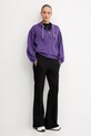Bombažen pulover Pinko 105509.A2RB vijolična AW25