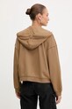 Ρούχα Βαμβακερή μπλούζα Pinko 105509.A2RB καφέ
