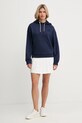 Bombažen pulover Pinko 105507.A2RB mornarsko modra AW25